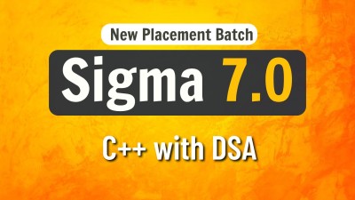Sigma 7.0 (C++ DSA)